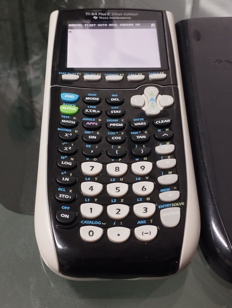 Calculadora gráfica Texas Instruments Ti-84 plus c silver edition