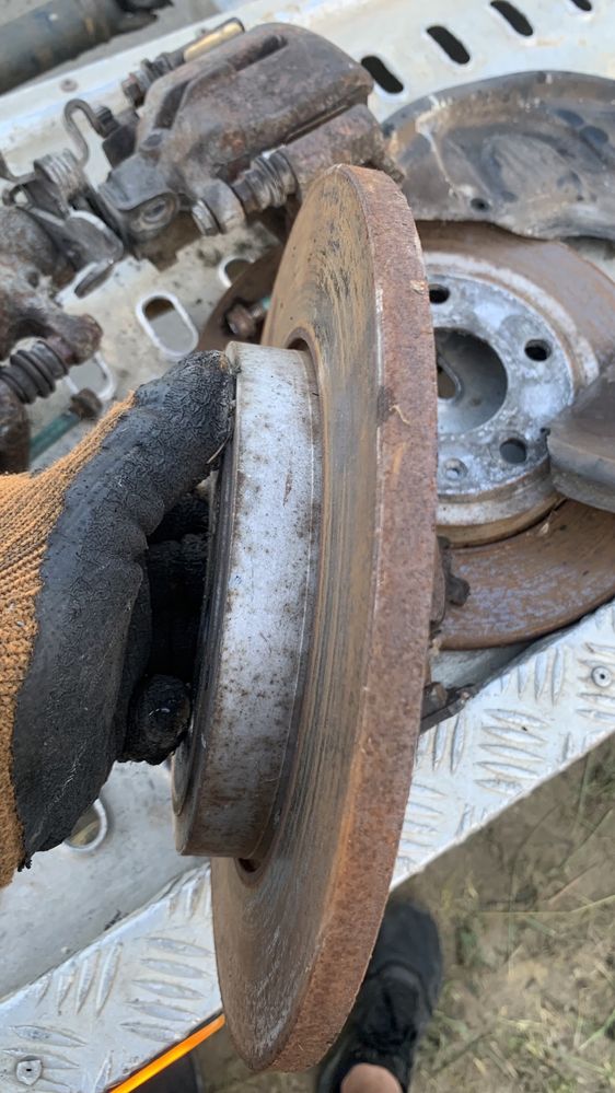 SWAP hamulcy tył na 288mm tarcze zaciski osłony AUDI A4 B6 B7 Exeo