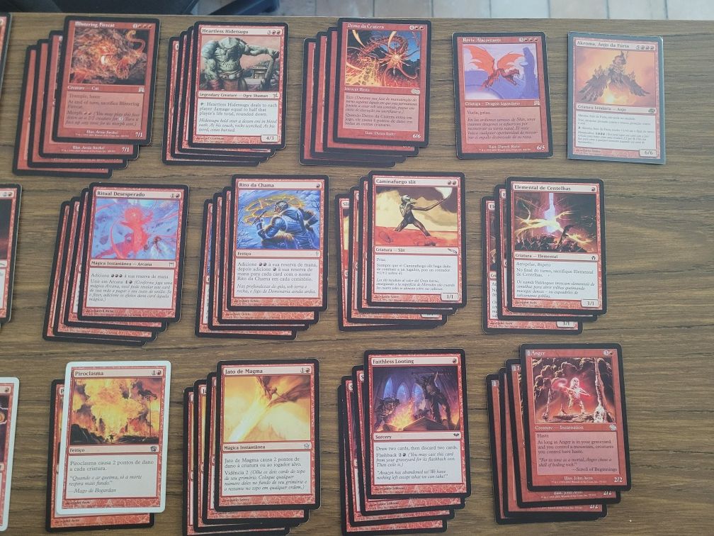 Deck vermelho  mtg  burn