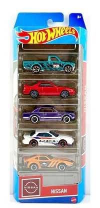 Hotwheels pack5 Nissan + Mazda Peru