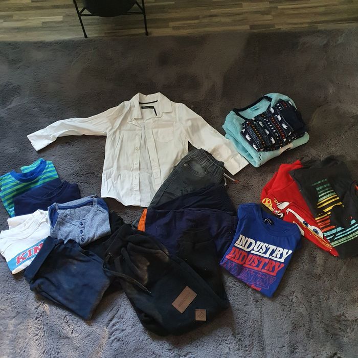 Paka ubrań dla chłopca r. 110 r.116