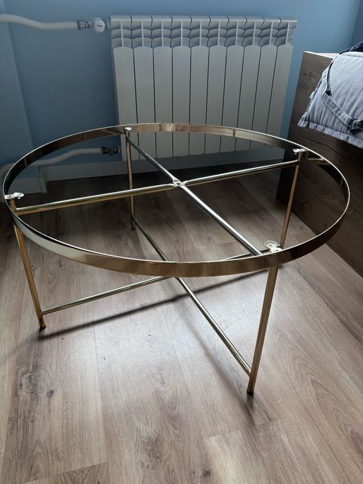 Stelaż, rama złota do stołu okrągłego  80 cm