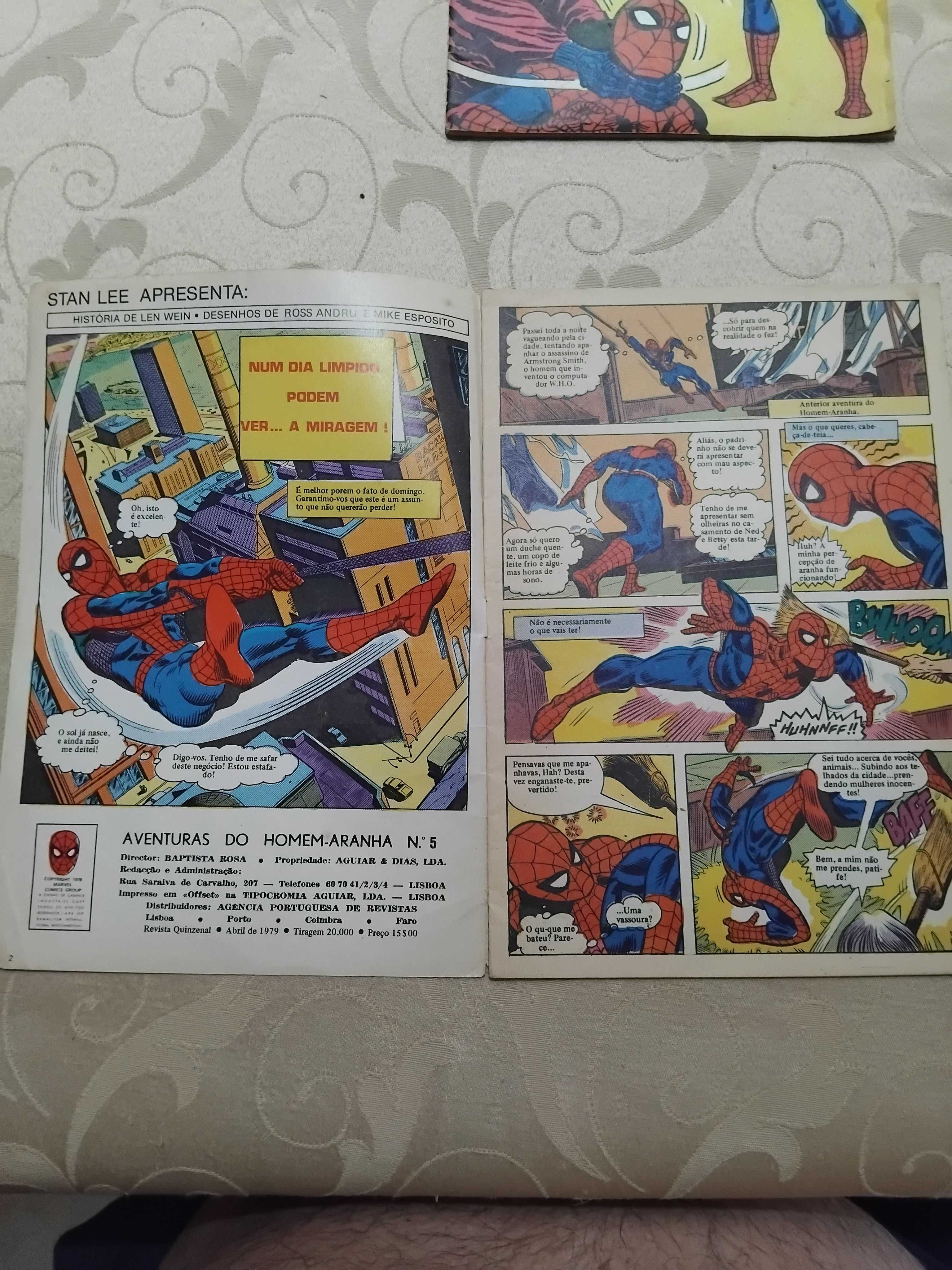Banda desenhada Homem Aranha