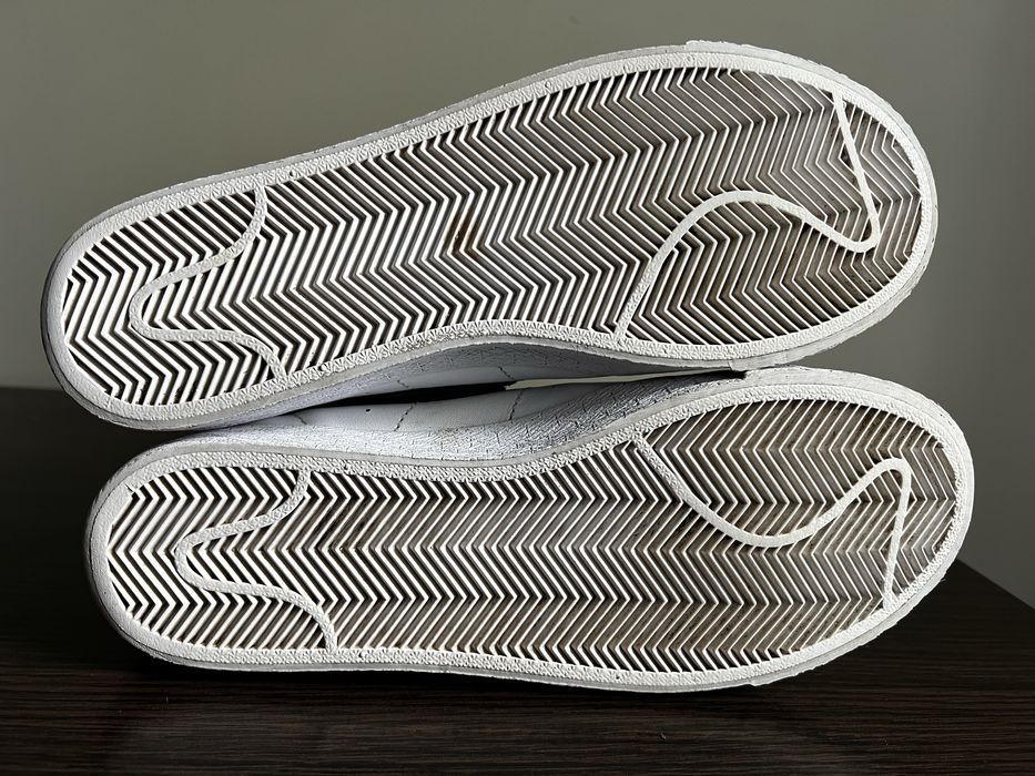 Кеди Nike Blazer Mid GS 'White Black' CZ7531-100 Розмір 38.5 на 24 см