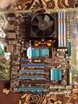 Комплект на AM3.Asus M4A87TD EVO,Phenom II X4 955BE 3.20 GHz,10 GB ОЗУ