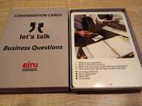 Karty konwersacyjne EIRU: Business Questions, do nauki j. angielskiego