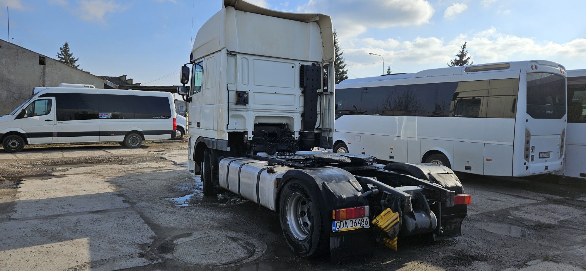 Daf XF 105 ciągnik siodłowy