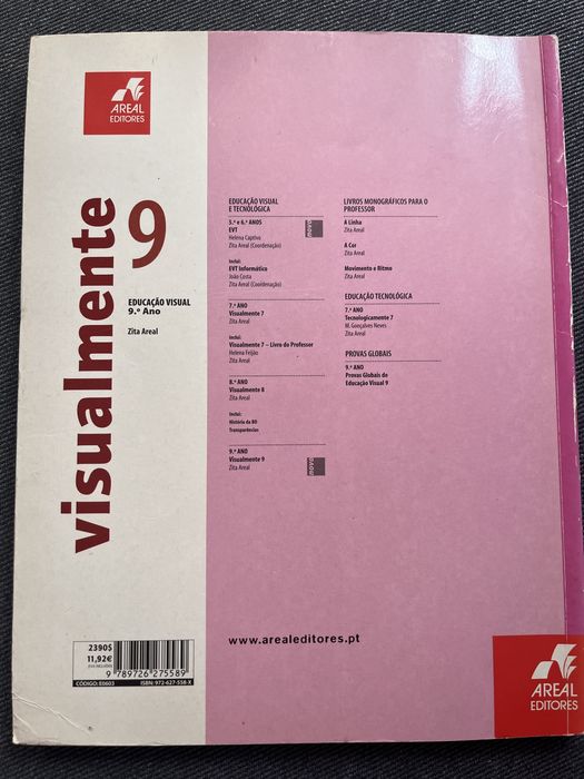 Manual Educação Visual - 9.ºano - Arial Editores