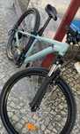 ROCKRIDER Bicicleta btt 26" 9-12 anos, expl 500 caqui