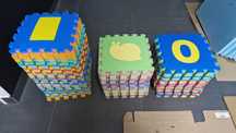 120 Peças Tapete Puzzle para crianças