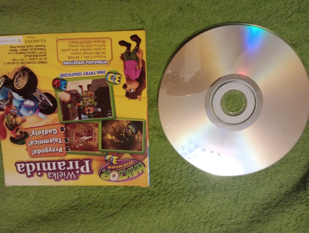 Gra PC CD-ROM Wiktor wiewiór wielką piramida