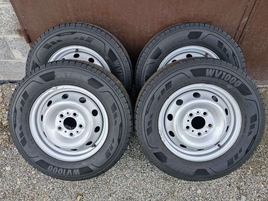 Koła zimowe Felgi Ducato Boxer Jumper 5x118 215/70/R15C DOT24 Oryginał