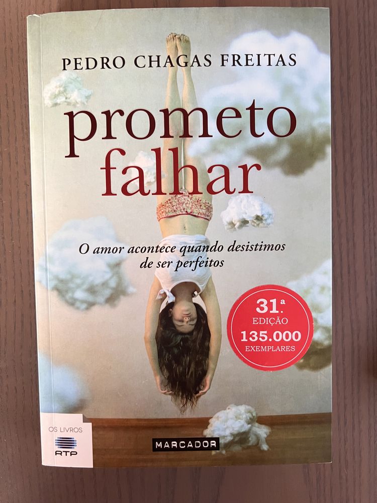 Livro Prometo Falhar - Pedro Chagas Freitas