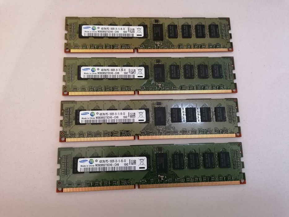 Pamięć 16GB 4x4GB DDR3 PC3L 1600MHz SAMSUNG
