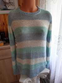 Sweter damski w paski r.40 Esmara