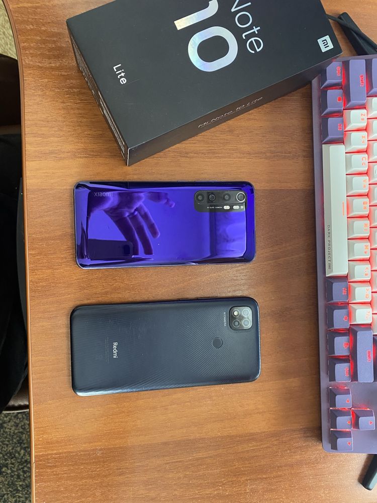 Xiaomi 10 lite и Xiaomi 9C