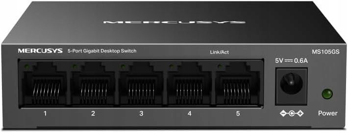outlet tp-link mercusys ms105gs 5-portowy gigabitowy