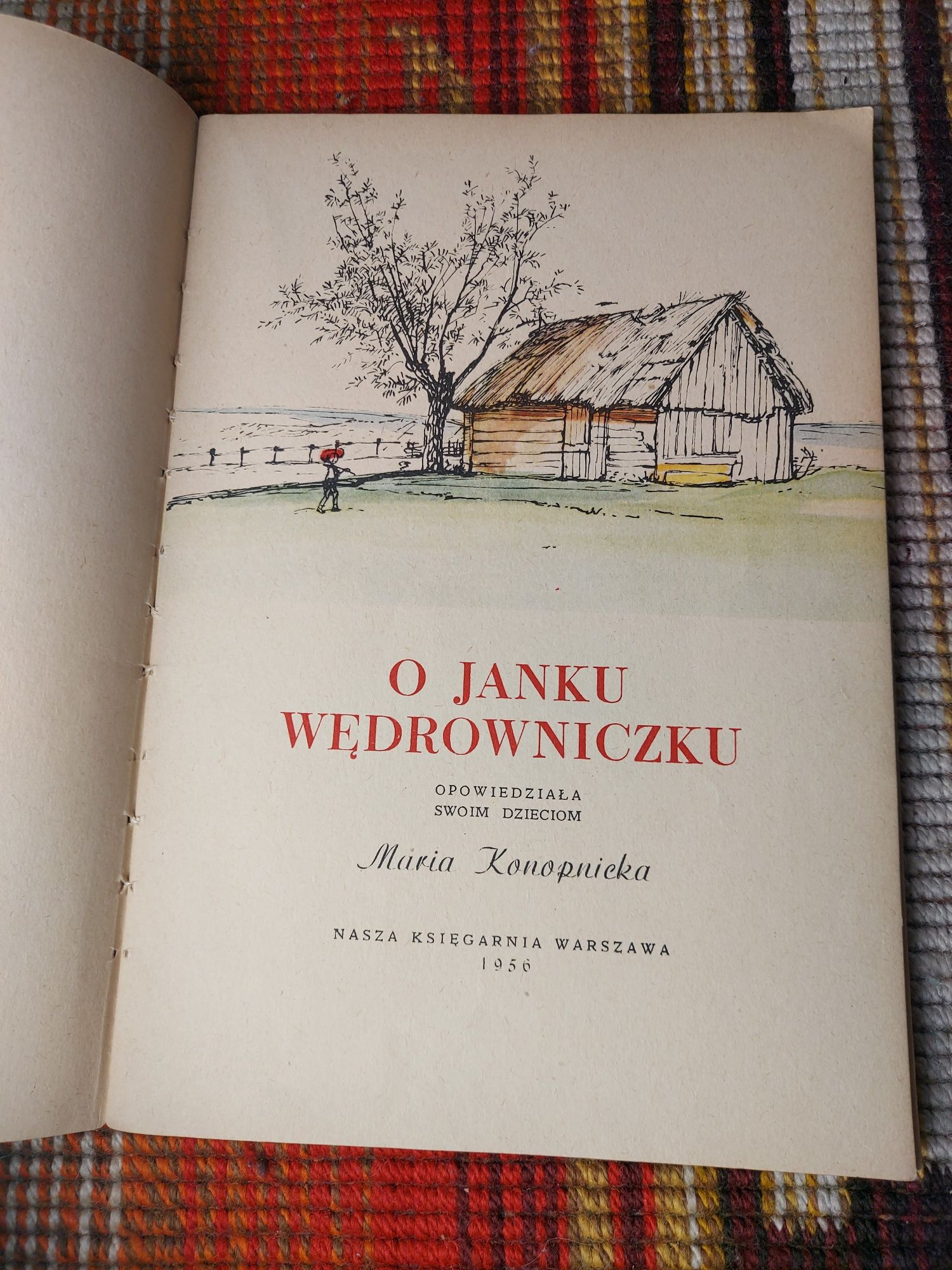 O Janku Wedrowniczku 1956 Konopnicka PRL Bajki Lata 50 60