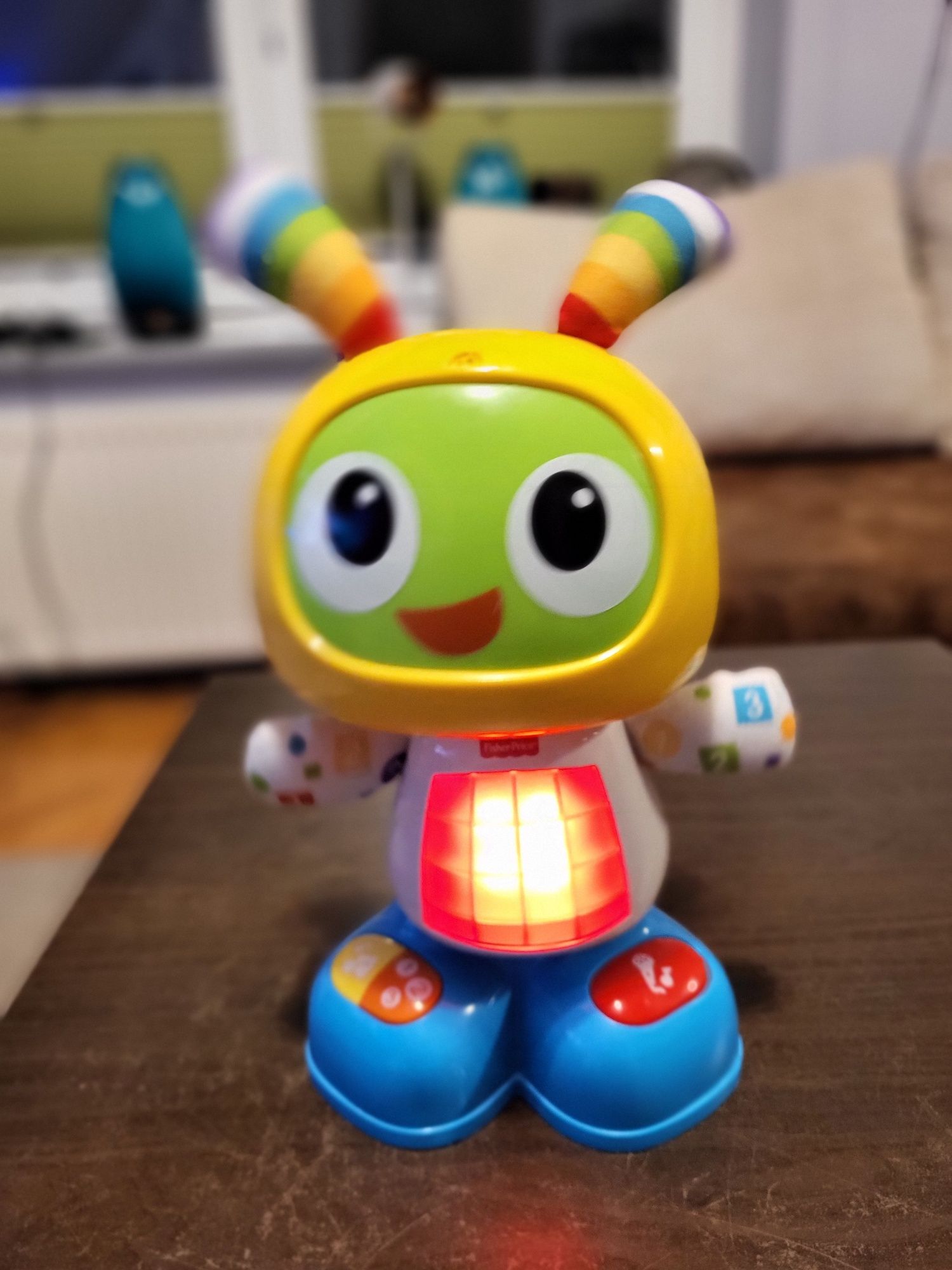 Robot Fisher Price  zabawka interaktywna interaktywna wersja PL