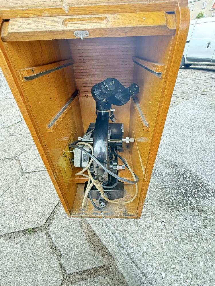 Mikroskop VEB Carl  Zejss JEMA