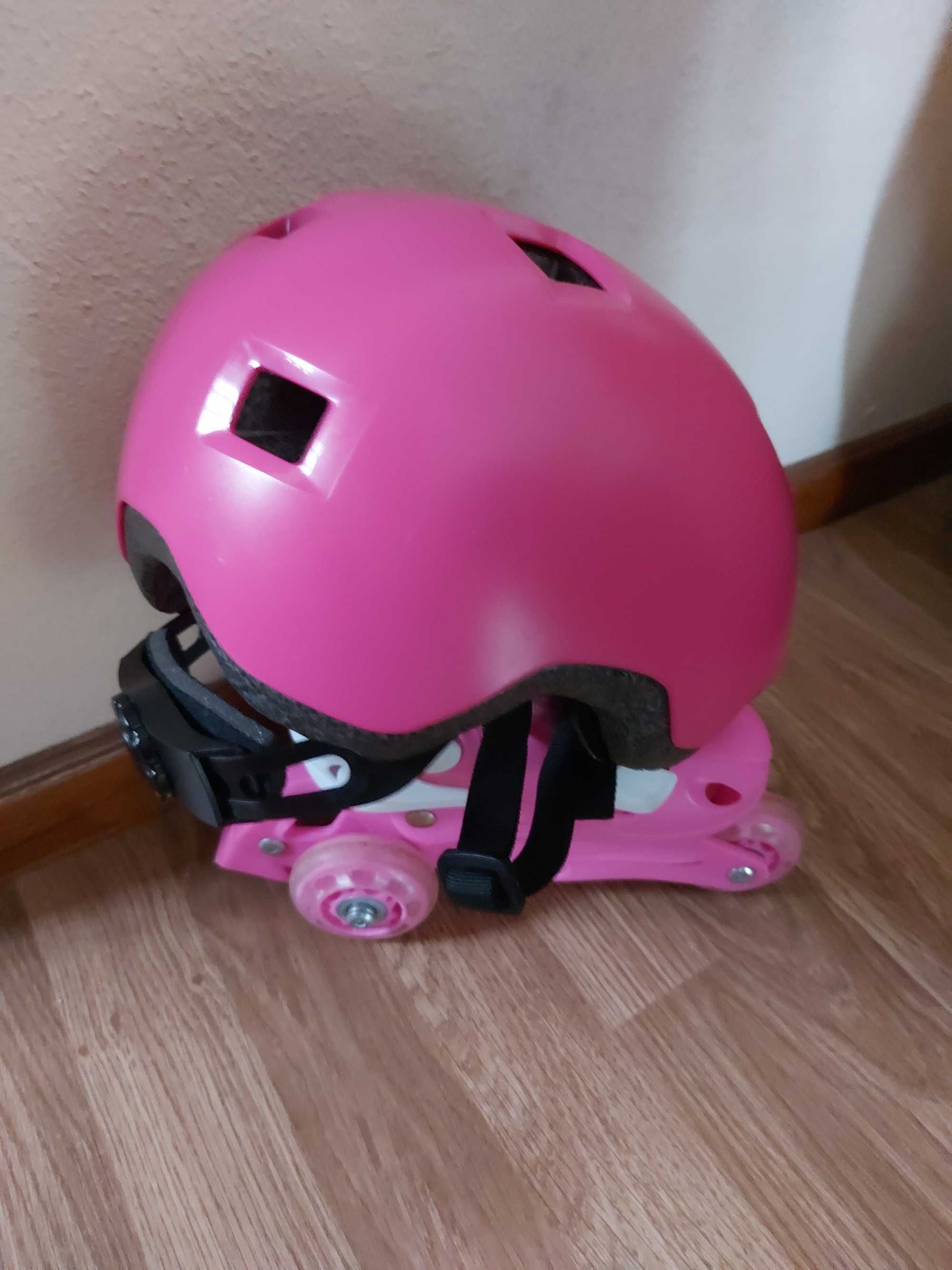 Patins et capacete
