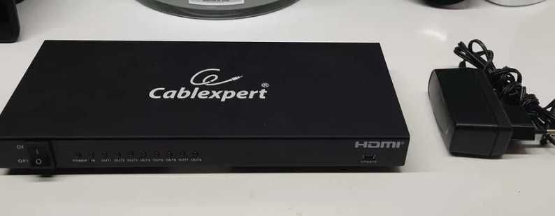 Przełącznik Splitter Hdmi 1 Nadajnik-8 Odbiorników