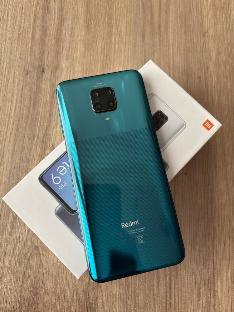 Xiaomi Redmi Note 9 Pro 6/64GB Tropical Green zielony, ideał