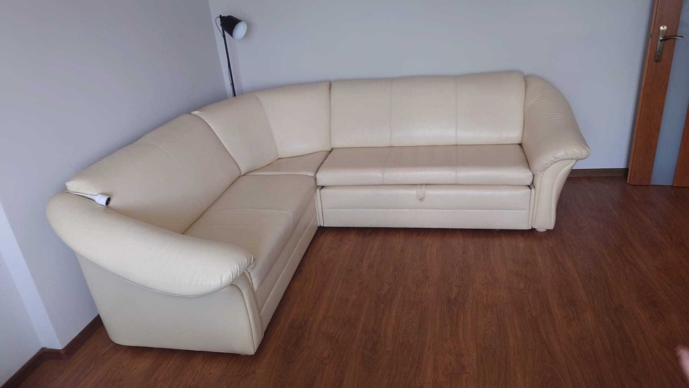 Narożnik z eko skóry