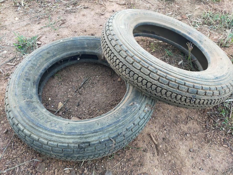 Par de pneus Mabor 3.50 10