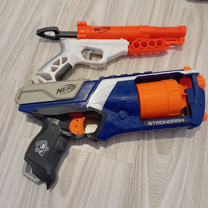 Nerf 2 pistolety na strzałki