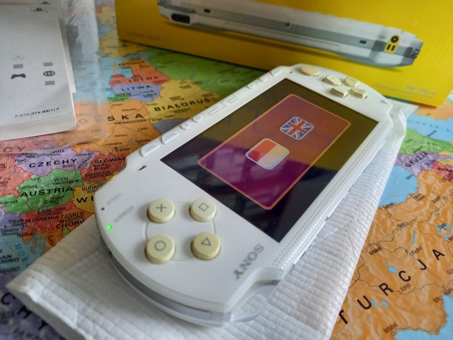 Konsola Sony psp 1000 (1004) ceramic White unikat zestaw