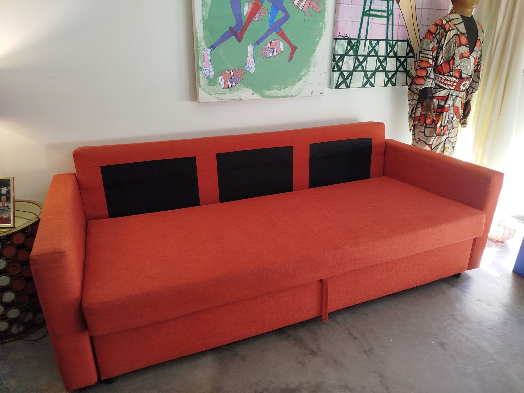 Sofá Cama Ikea Friheten, 3 lugares