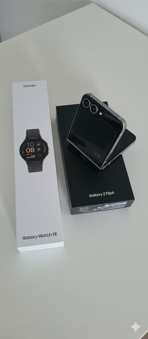 NOVO - Samsung Z Flip 6 256 GB - Galaxy watch 7 FE