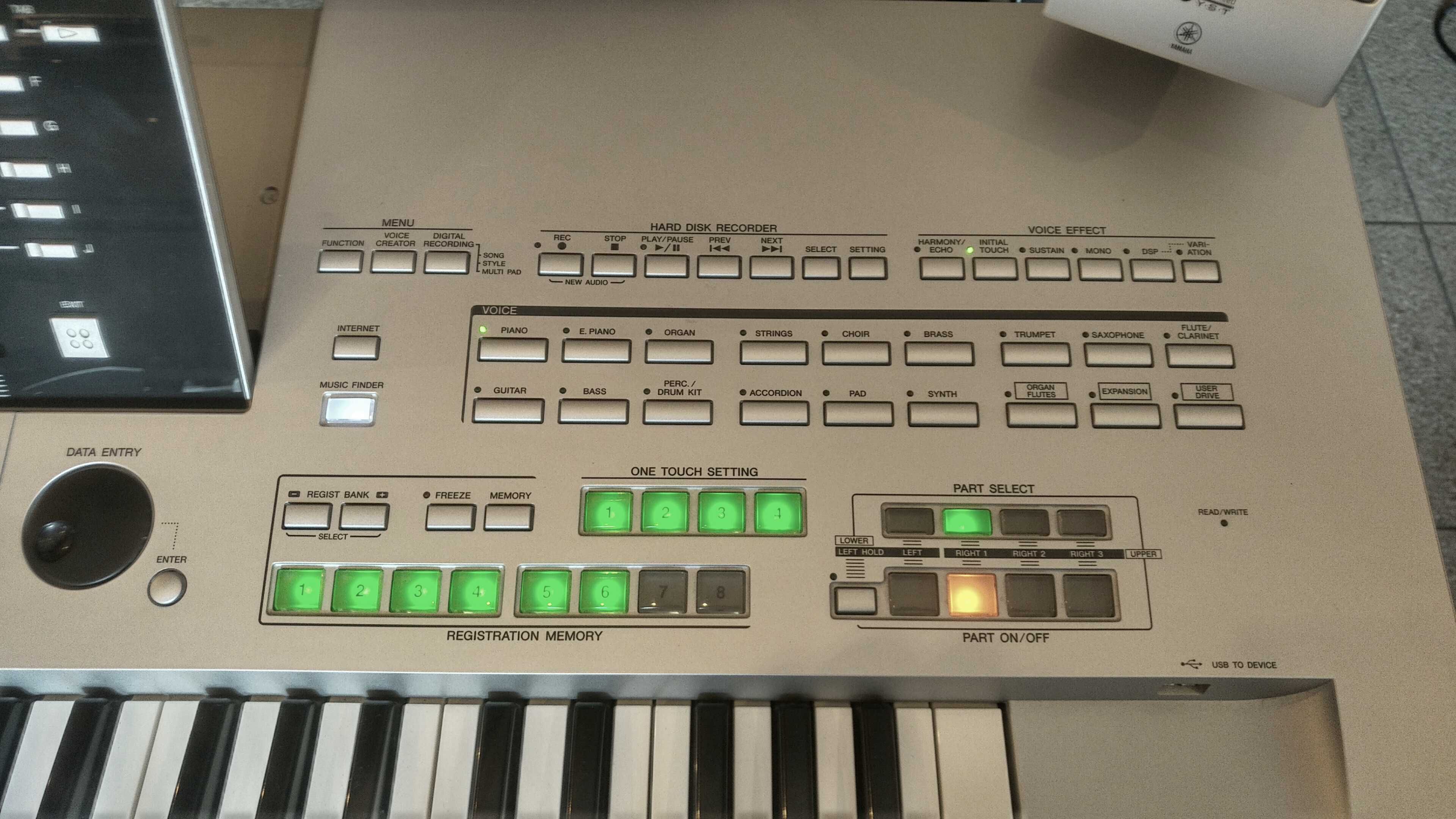 Yamaha Tyros 3 cały komplet stan idealny