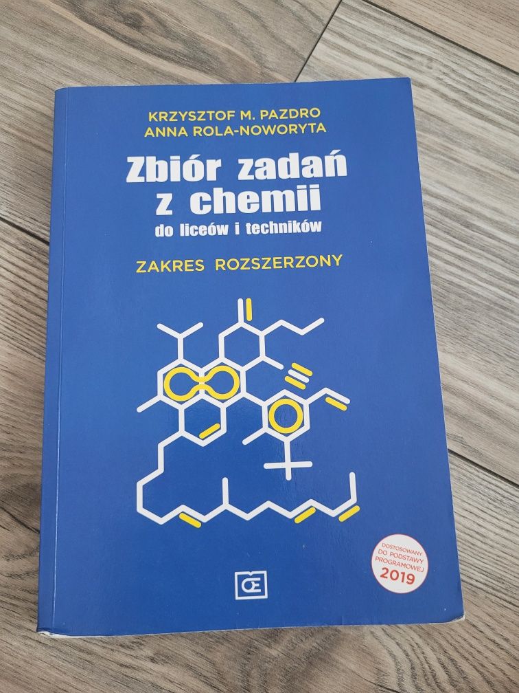 Zbiór zadań z chemii Pazdro rozszerzenie