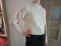 Beżowy sweter damski XS 156 topshop