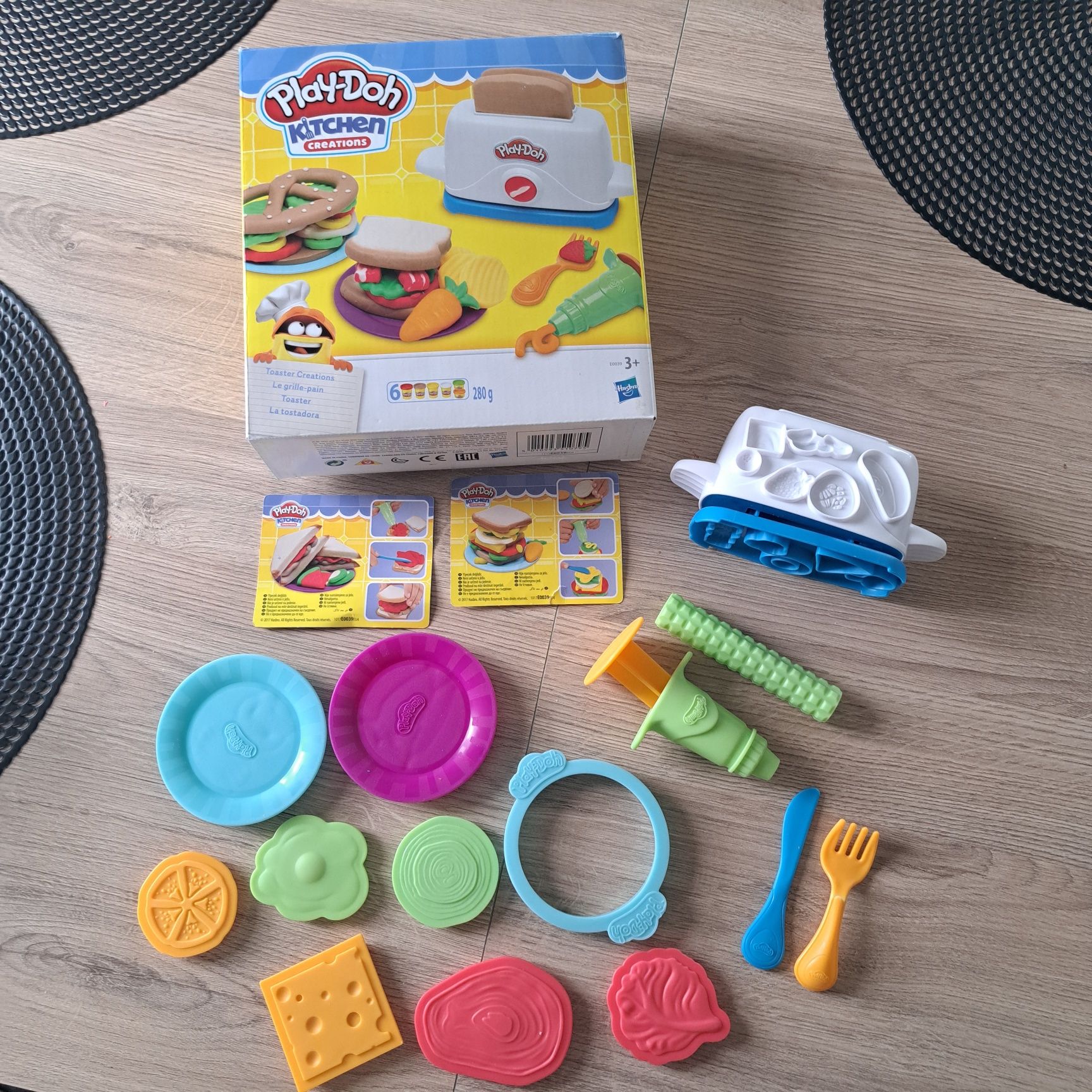 Zestaw Play Doh toster