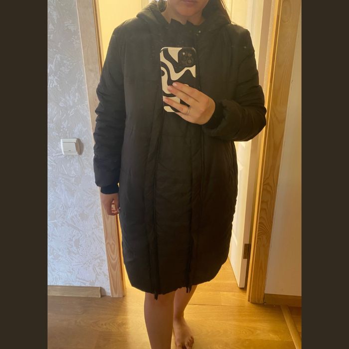 Зимове пальто для вагітних