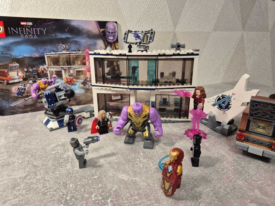 LEGO. Лего. 76192 «Месники: Фінал»-вирішальна битва. Марвел. Оригінал.