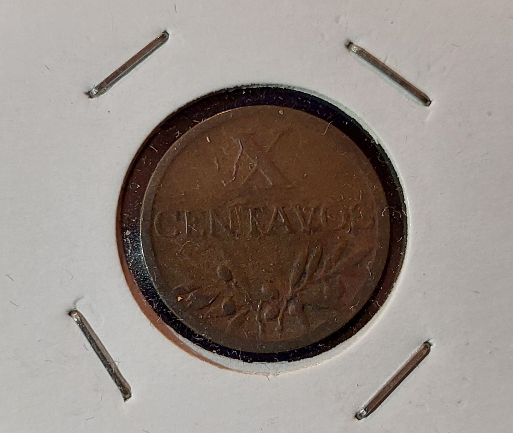 Moeda X centavos de 1948