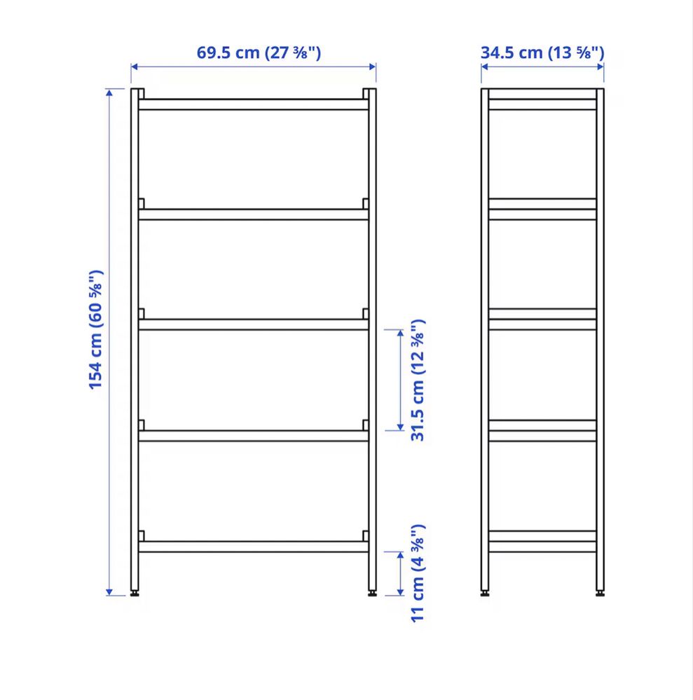 Estante/Prateleira IKEA