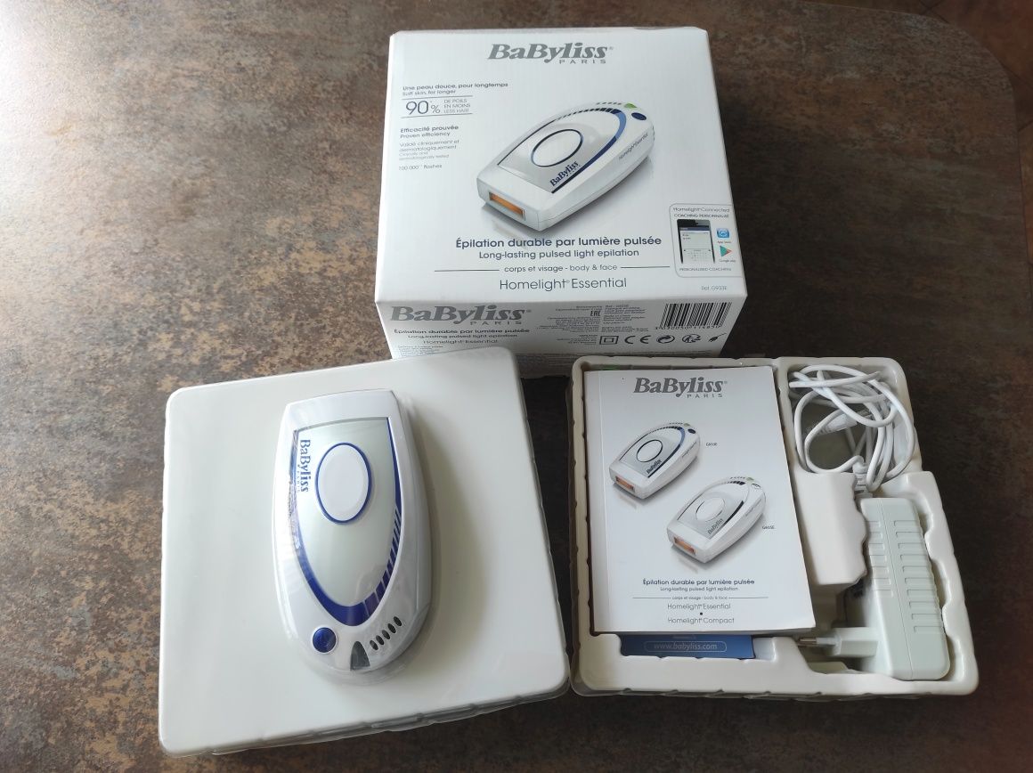 SPRZEDAM! Depilator IPL Babyliss G933E, stan bardzo dobry