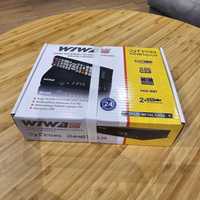 ТВ тюнер цифровий WIWA H.265 Черный DVB-T/T2/, HEVC/H.264 + пу