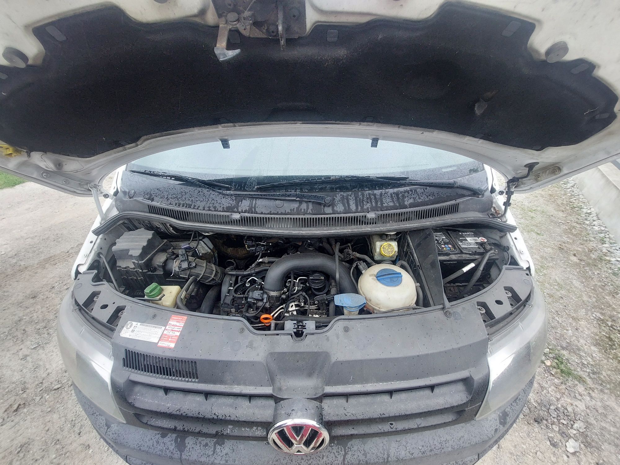 VW TRANSPORTER T5 Doka 2.0 TDI 2011 rok 102 konie plus chip