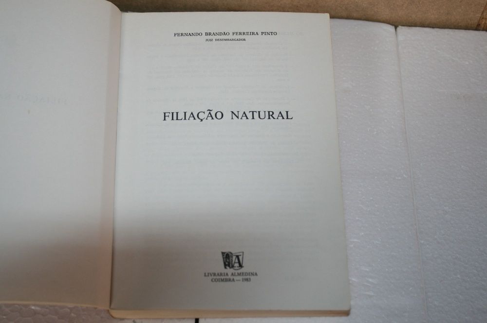 Livro: Filiação Natural