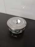 Açucareiro Vidro e Inox. Da Arcoroc France