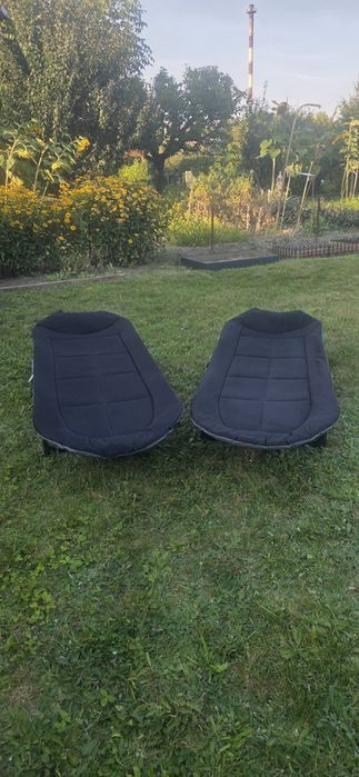 Dwa leżaki ogrodowe łóżko polowe nowe cena za 2 sztuki