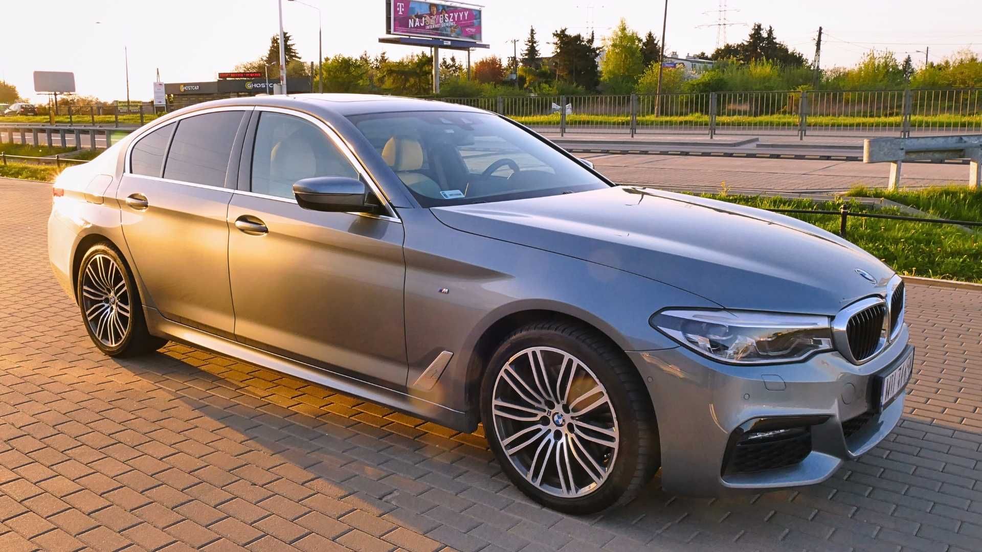 BMW 530 i Xdrive M Pakiet, 1-wszy Właśc., B. Zadbany, Folia PPF