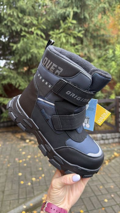 Акция! 36-37р термо ботинки сноубутсы на мальчика Том.м зимние ботинки