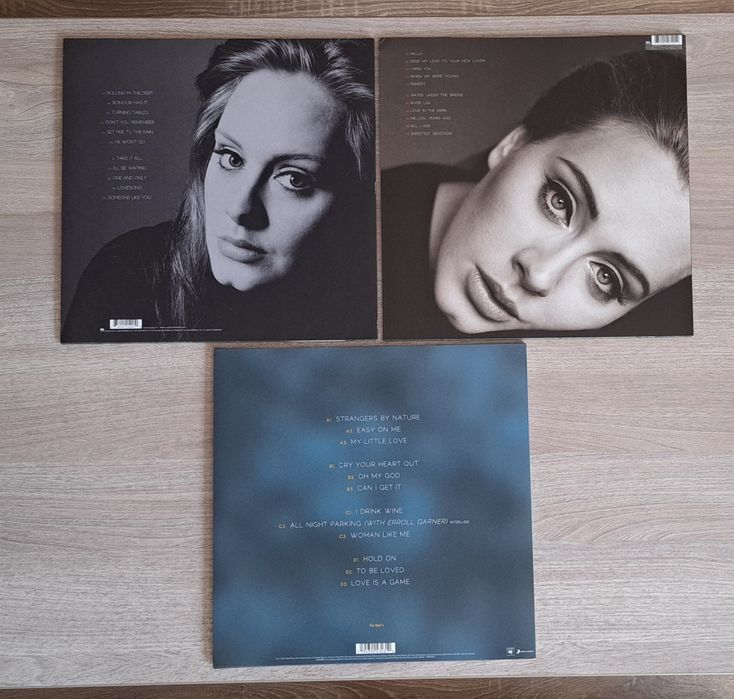 Adele - 3 albumy - 21, 25, 30 - WINYL VINYL